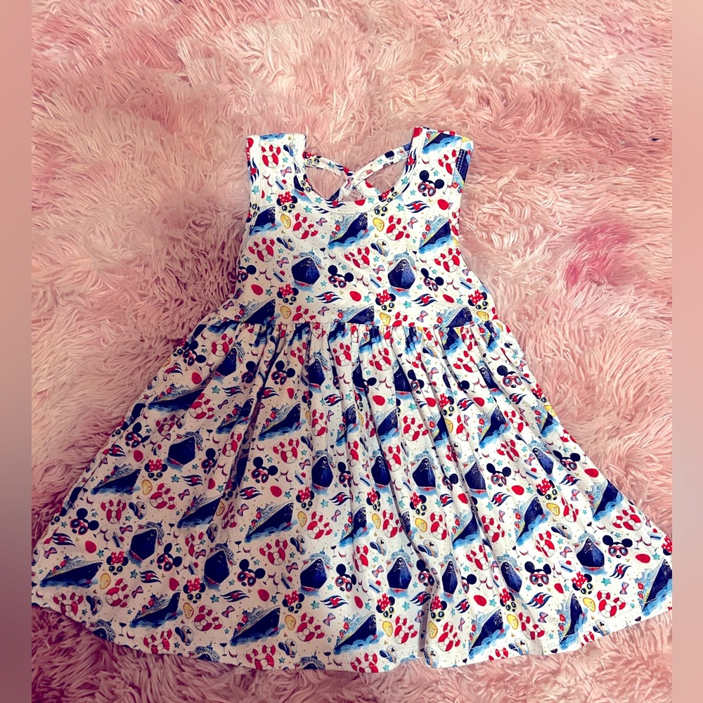 Disney Cruise Toddler Dress